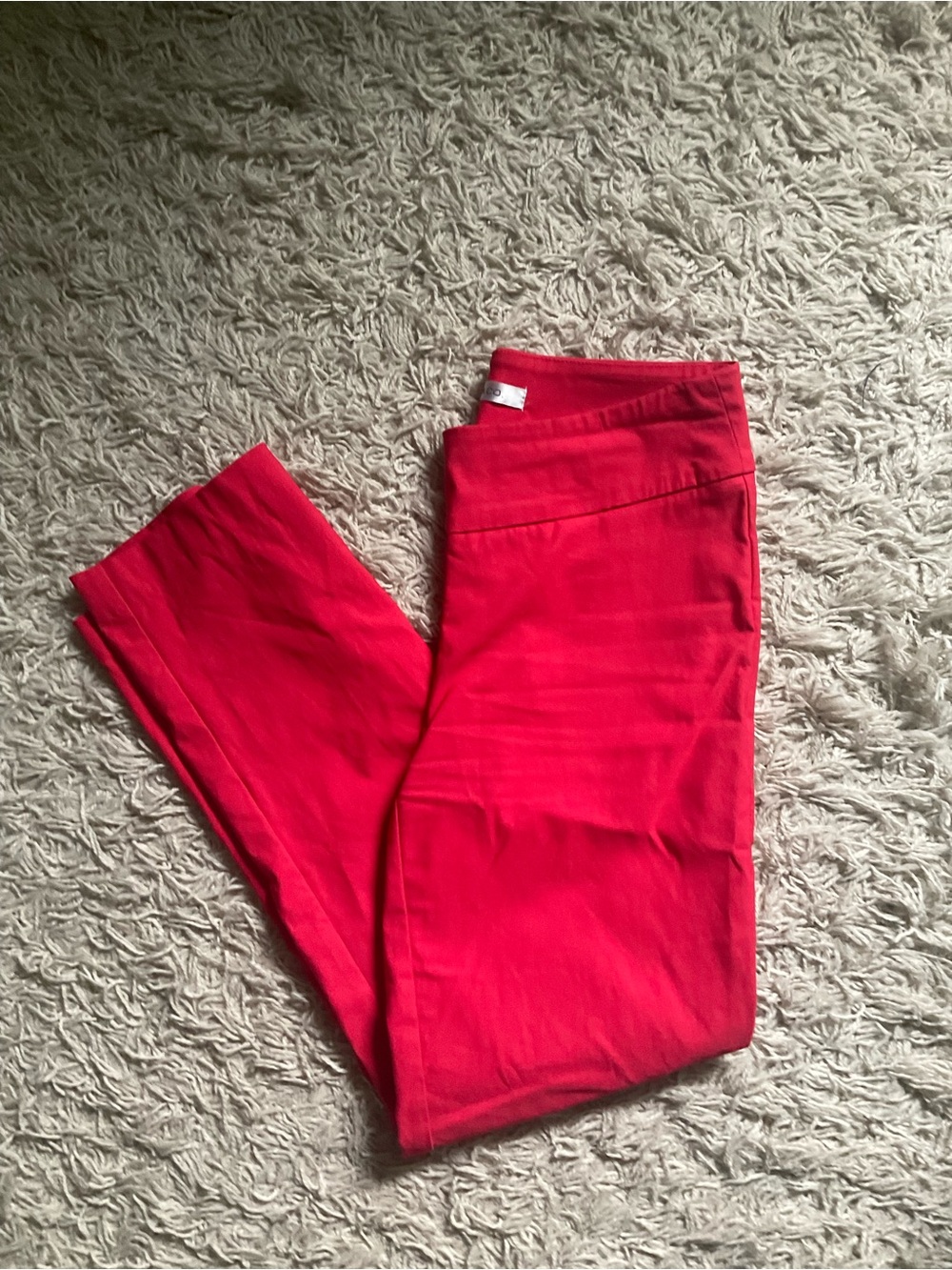 Women’s Slim Red Skinny Pants